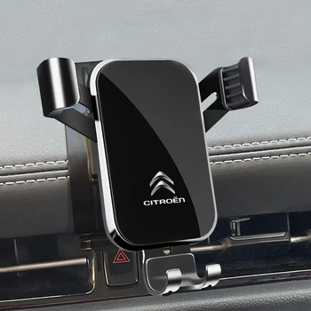 Supporto per telefono per auto Supporto per presa d'aria mobile Supporto GPS per Citroen C4 C3 C5 C2 Berlingo Celysee Cactus Picasso Saxo Grand