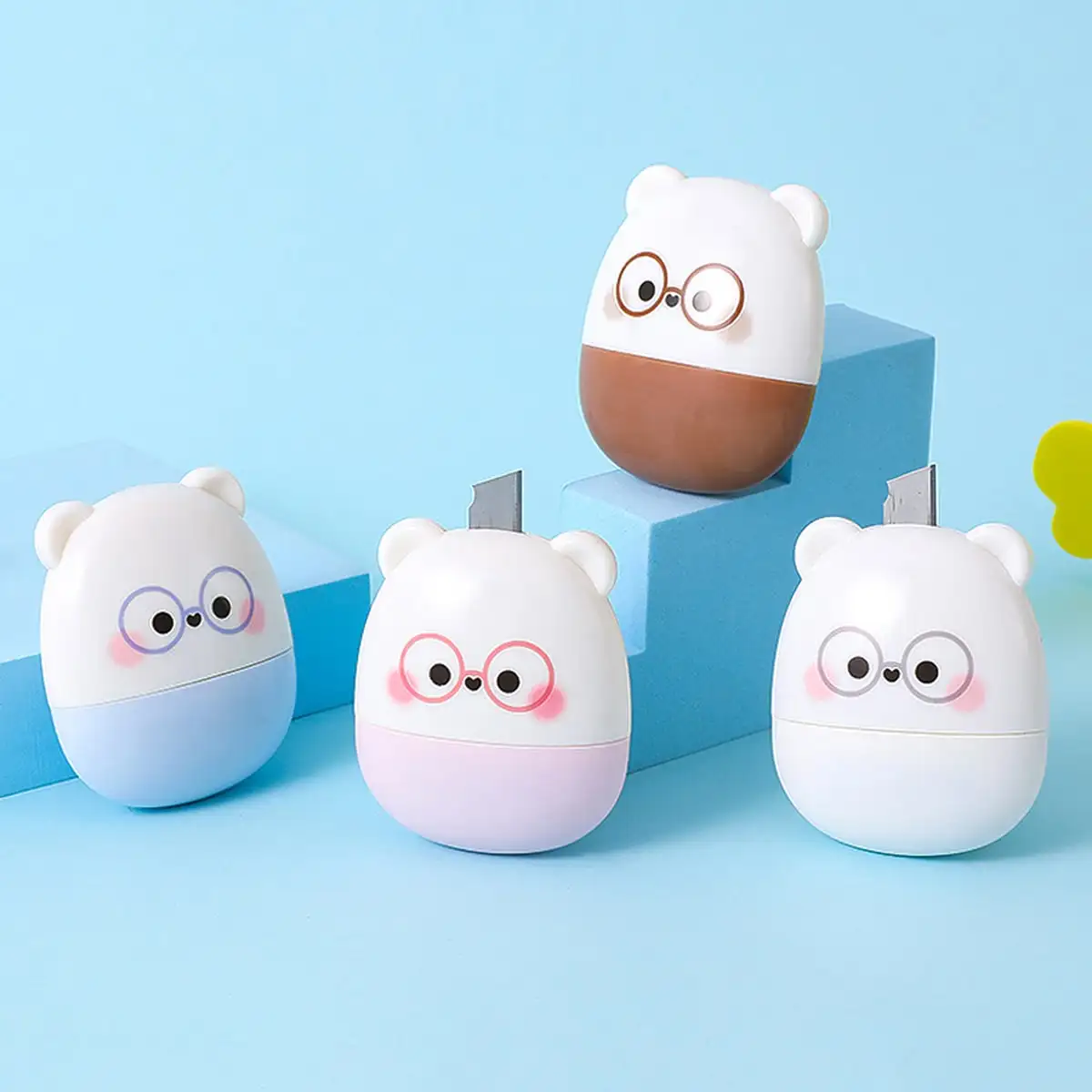 롤러형 기밀 씰, 특급 배송 상자 개봉칼, 정보 보호용 지우개