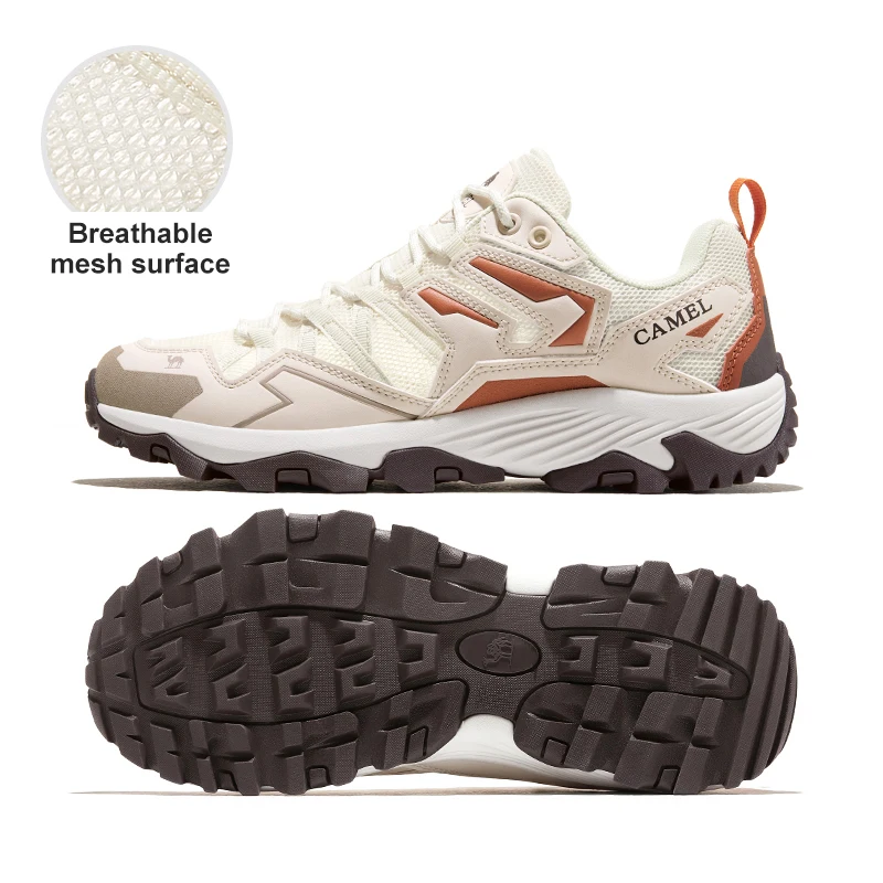 GOLDEN CAMEL Hiking Shoes Breathtable Male Sneakers Walking