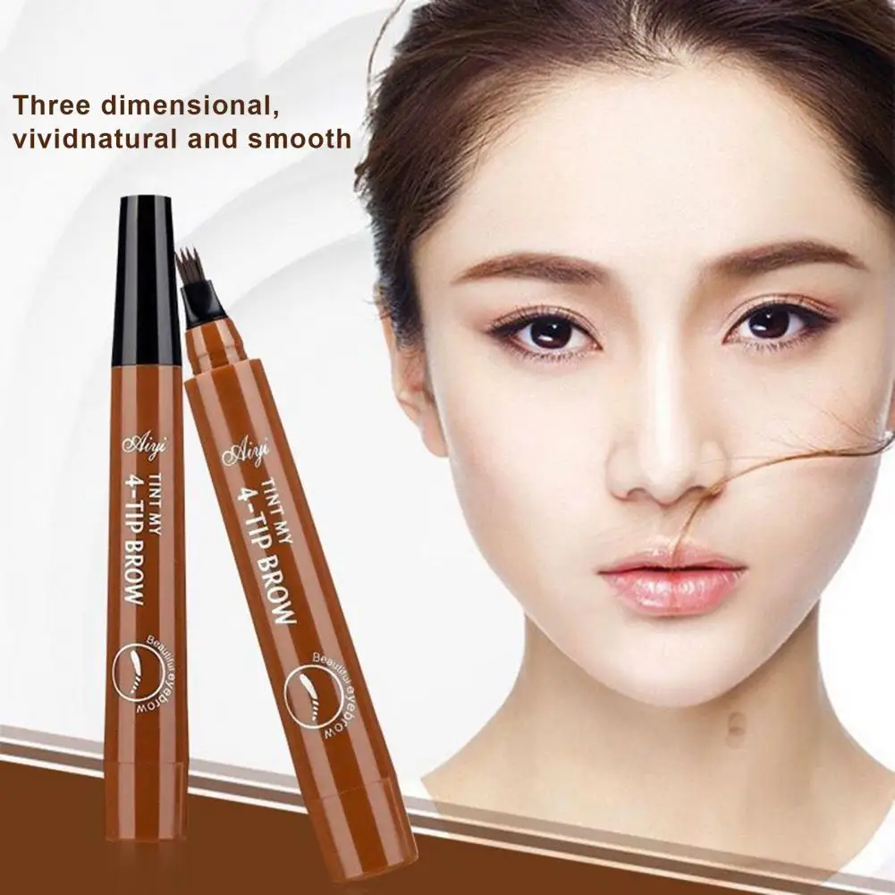 

5ml Useful Eyebrow Filler Non-Irritating Eyebrow Filling Pen Soft Waterproof Long Lasting Eyebrows Enhancer Pencil