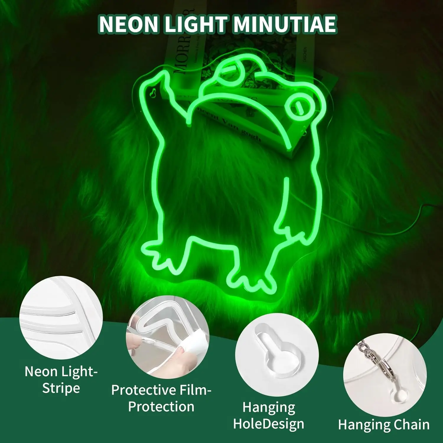 Confezione Da 2 Insegne Al Neon A Forma Di Cuore Rosa - Luci LED A Batteria O USB - 20x20 Cm