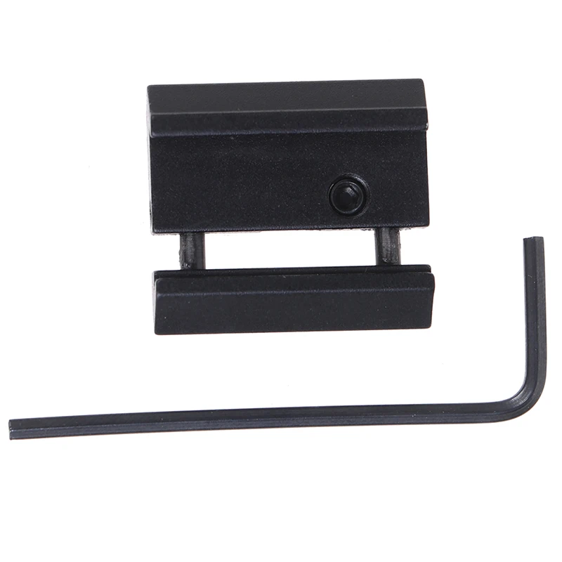 Tactical Scope Adapter Mount Base 11mm Dovetail to 20mm Weaver Picatinny Rail Mount Hunting Rifle Ring Converter Accessory