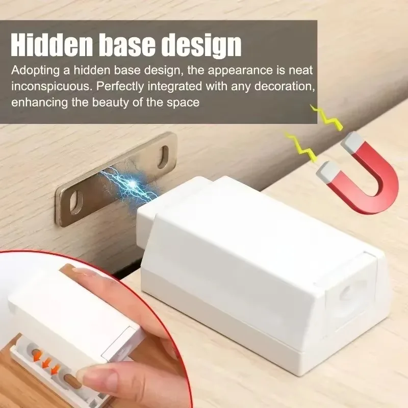 Cabinet Door Bouncer Magnetic Door Catches Wardrobe Stops Drawer Push Closer Cabinet Latch Catch Heavy Duty Closers 1/4sets magnetic cabinet catches door closer door catches magnetic cabinet latches cabinet door latch door stops cabinet door stop