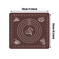 Kneading Dough Mat Silicone Baking Mat Pizza Dough Maker Pastry Kitchen Cooking Gadgets Bakeware Table Mat Pad Baking Sheet 4