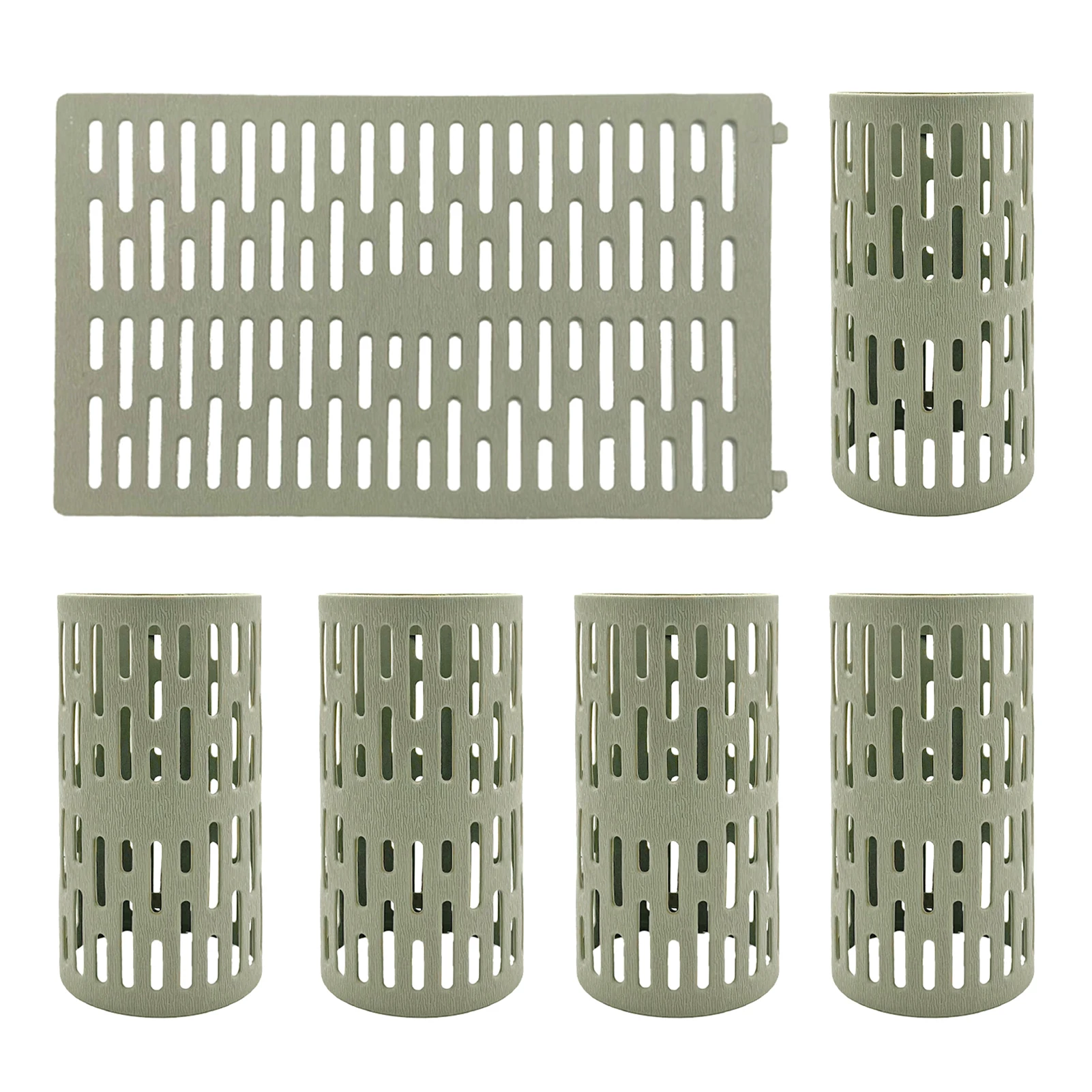 

Durable Landscape Prevent Damage Tree Trunk Protector Guard Plant Indoor Outdoor Lamp Posts Easy Install Grey Lawn Garden