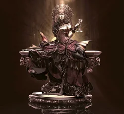 1/24 1/18 Resin Model The Noble Woman Sculpture Unpainted Sculpture Figure No Color RW-1022