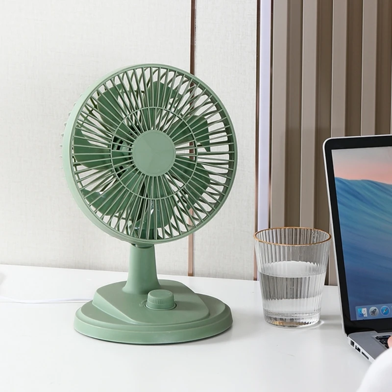 

P82F USB Desk Fan Small Cooling Fan USB Power Supply Indoor Outdoor Summer Gift