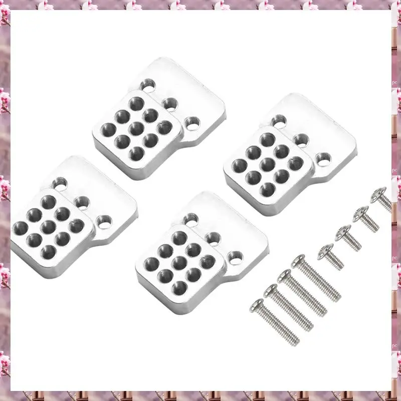 4Pcs RC Car Metal Shock Tower Bracket Kits Shock Sbsorbers Extension Seatfor 1/16 WPL C-14/C-14K/C-24/C-24K Truck Off Road