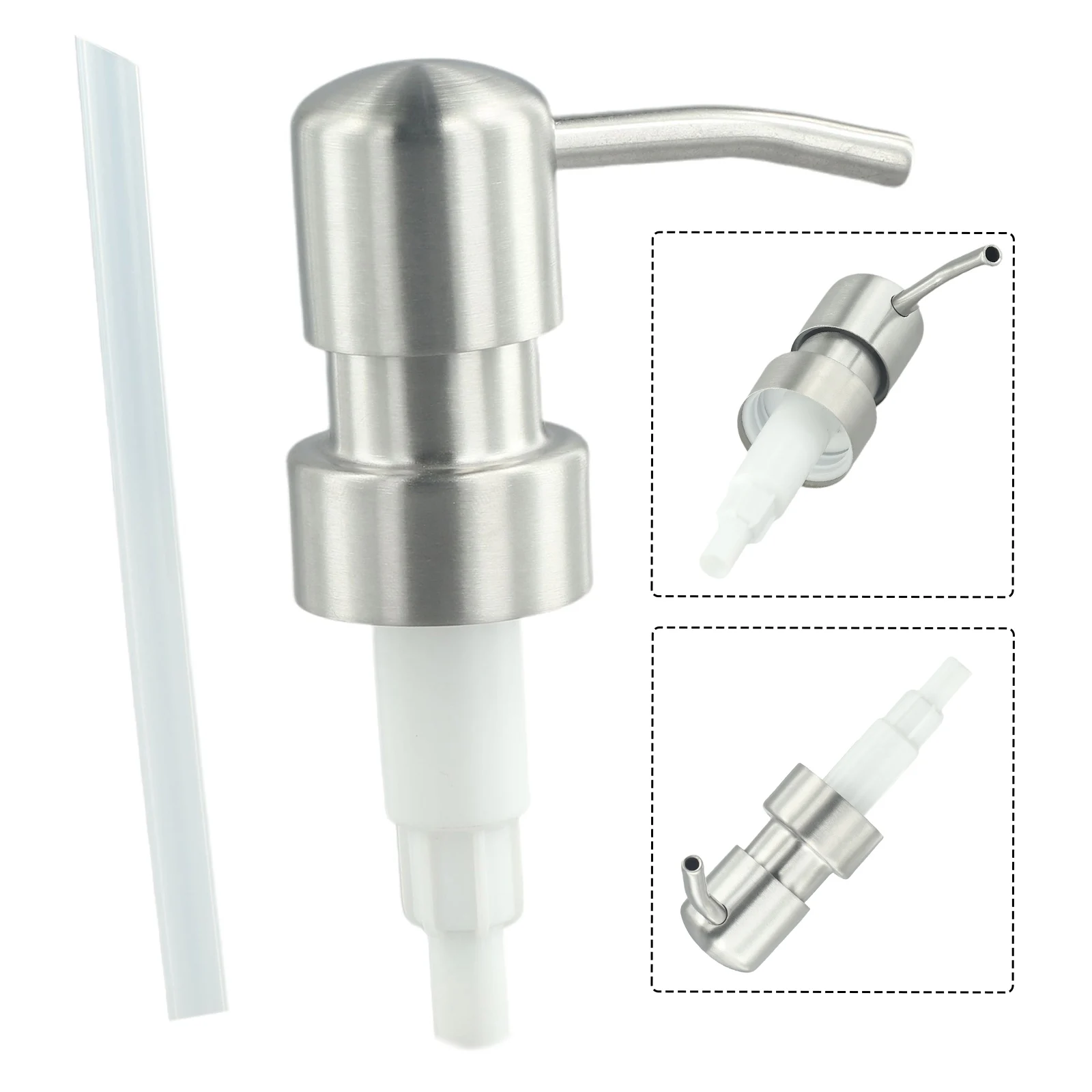 

High Quality Pump Head Lotion Dispenser Accessory Useful Adapter Assembly Compact DIY Fitting Home Hootel Part