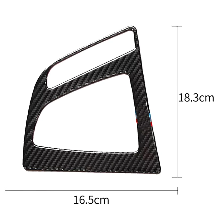 

1Pc Matte Silver/Carbon Fiber ABS Gear Shift Panel Trim Cover Frame For BMW 3 Series GT 2013-2020 Car Interior Accessories