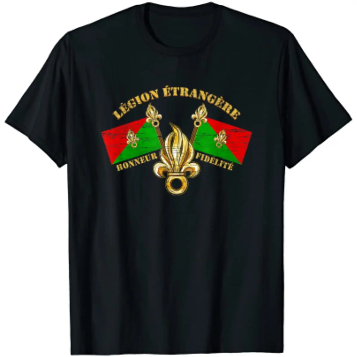 

Legion Etrangere Honneur Fidelite French Foreign Legion Men T-Shirt Short Sleeve Casual 100% Cotton O-Neck Summer Shirts