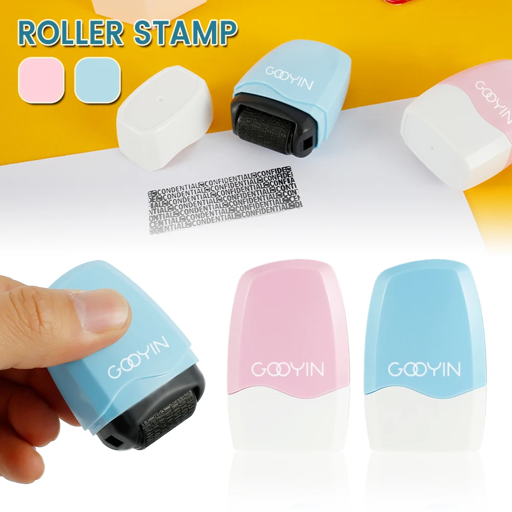 ID Theft Protection Seal Stamp Roller Guard Your Privacy Confidential Data Self-Inking Identity Security Portable 2 ID Theft Protection Seal Stamp Roller Guard Your Privacy Confidential Data Self-Inking Identity Security Portable 2