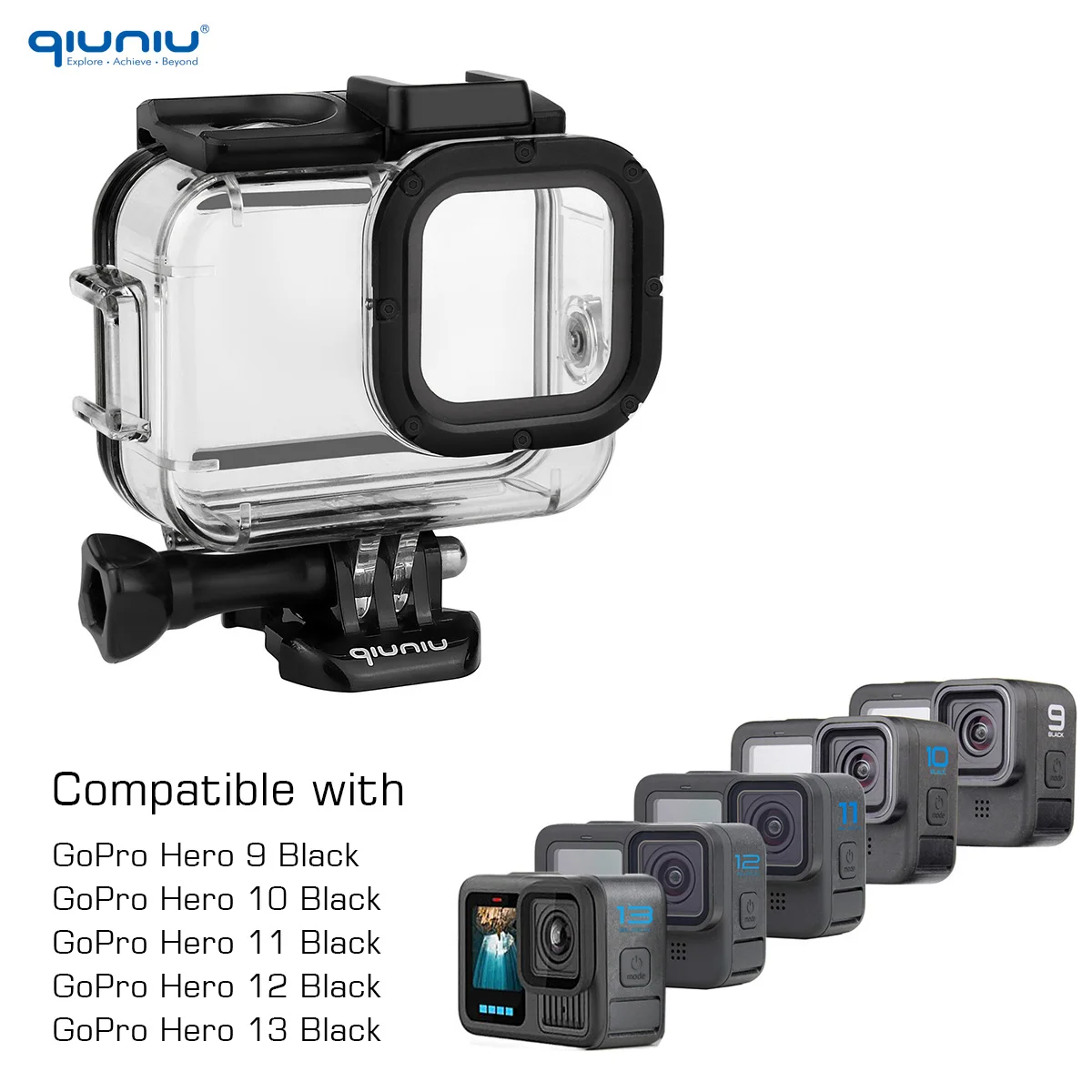 Protective Housing Gopro Hero Waterproof Depth GoPro HERO 9, 10