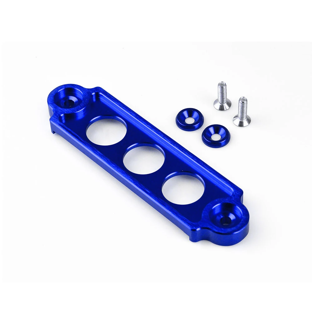Aluminum Car Racing Battery Tie Down Hold Bracket Lock Anodized Battery Tie Down Brace Holder for Honda Civic/CRX 88-00