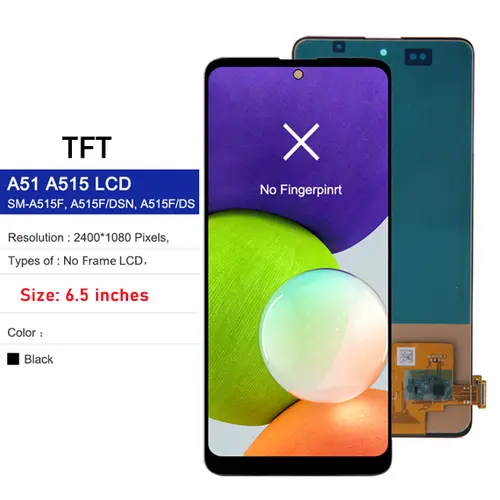 Super AMOLED LCD For Samsung A51 Touch Screen Digitizer Assembly Tested Display For Samsung A51 LCD With Frame SM-A515 A515F - Image 8