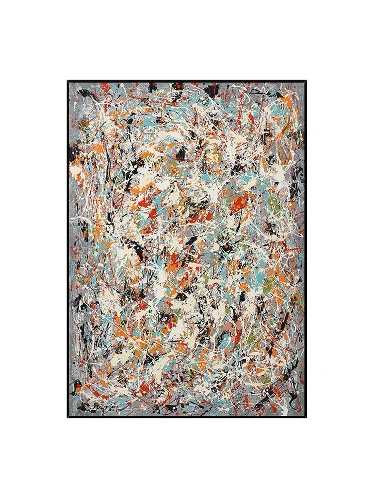 

Толстая акриловая живопись ручной работы, Современная Художественная настенная декоративная Картина на холсте, точечная масляная живопись, абстрактная картина для номера в отеле