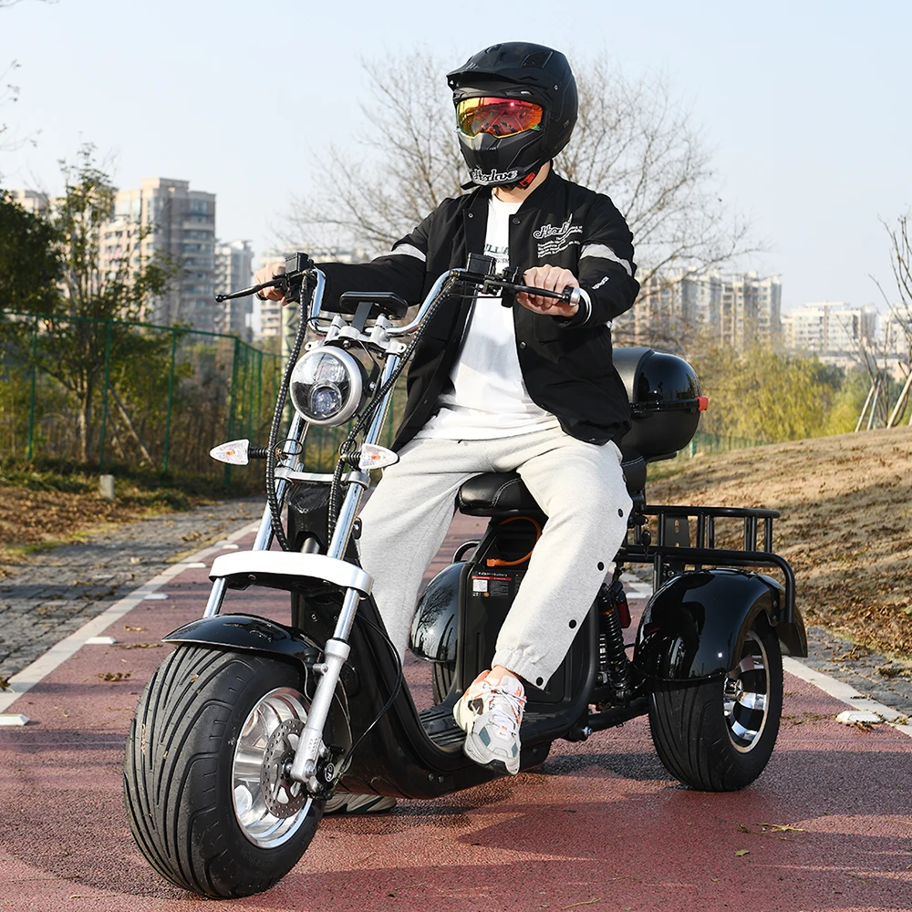 

Citycoco Adult Electric Scooter 2000W Motor Max Speed 40-50KM/H For Elderly And Handicapped For Outdoor Use 3 Wheel Scooter