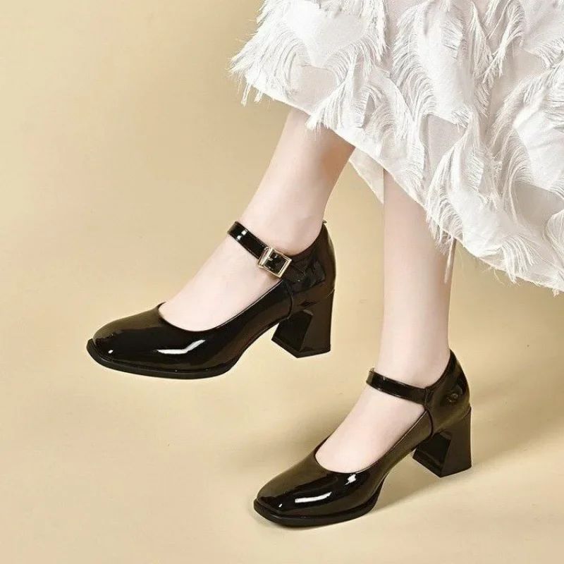 2025Shoes For Women Comfortable And Elegant With Medium Heels Woman Pumps Luxury Women's Hot Trendy Stylish A Non Slip Offer On