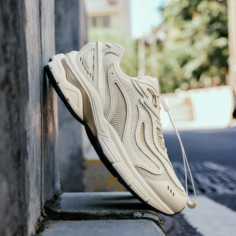 Xtep Volcano RETRO Casual Shoes For Women Spring Stability Sports Shoes Vintage Non-Slip Comfortable Sneakers 975118320056