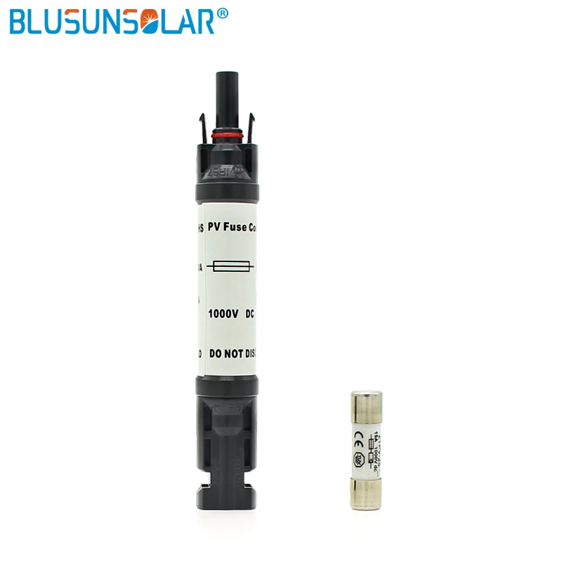 

50 PCS New Male To Female Solar PV Fuse Holder Protective SOLAR In-line Fuse Connector 2/3/5/10/12/15/20A LJ0138