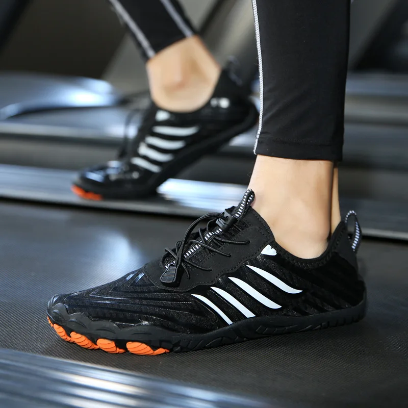 Explosive Water Sports Shoes for Men and Women, Swimming Beach Shoes, Couple, Indoor Fitness, Treadmill, 5 Fingers