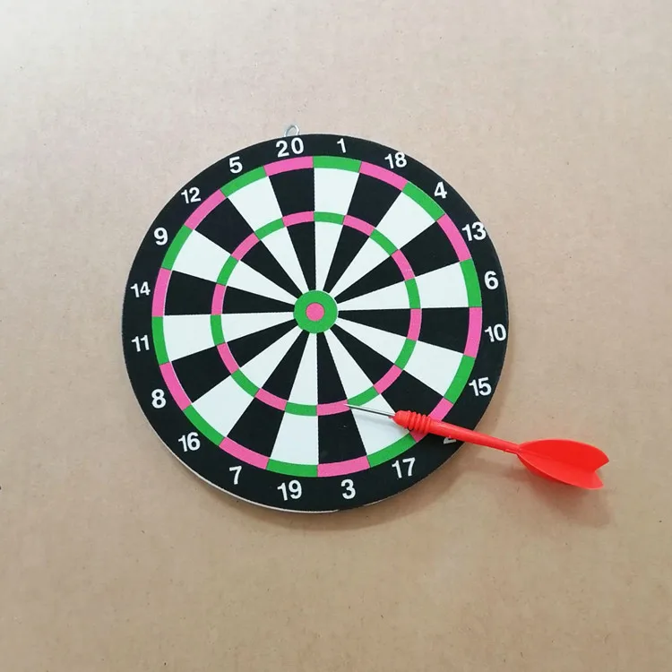 Gioco di freccette magnetiche con bersaglio e 6 frecce, arrotolabile