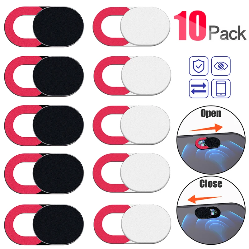Universal Webcam Camera Privacy Sticker Cover Protettiva Telefono Laptop Lens Occlusione Privacy Slider Cover Protezione Anti-Spia