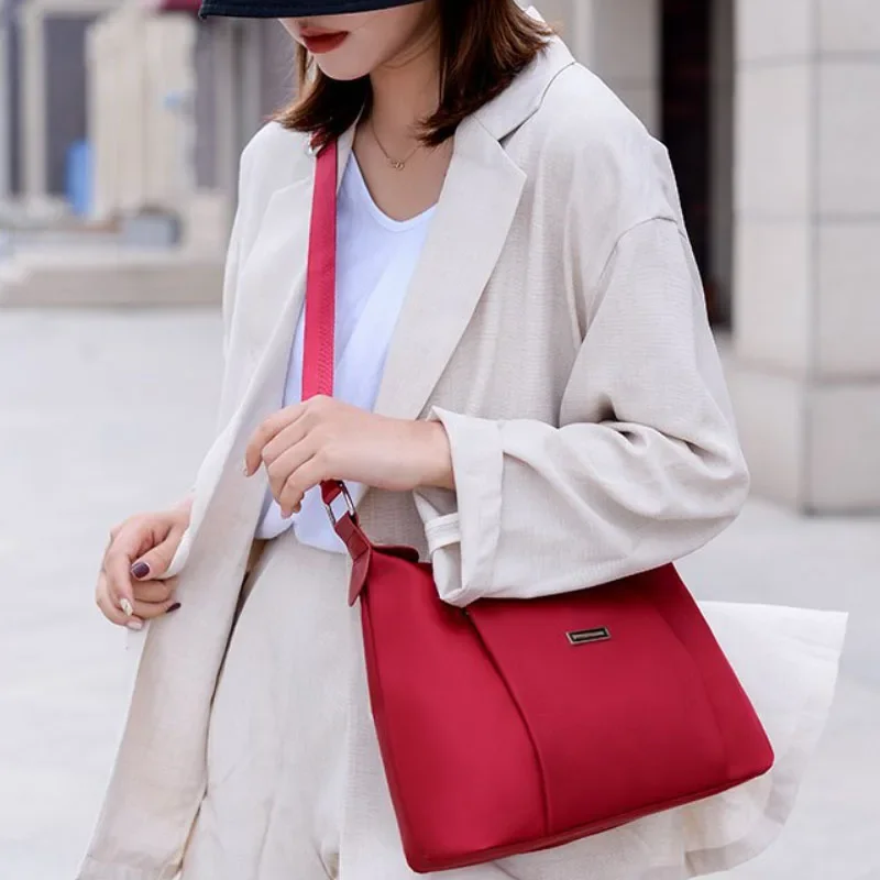 Nylon Zipper Waterproof Casual Women Travel Crossbody Shoulder Bag Lady Crossbody Mini Bag Female Evening Bags