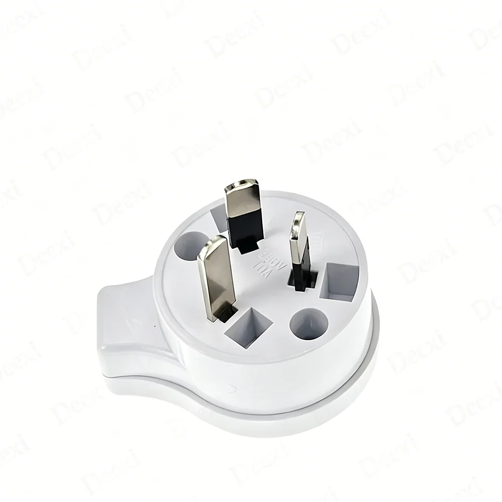 Universal AU/NZ 10A Power Charger Adapter Plug with Detachable Connector