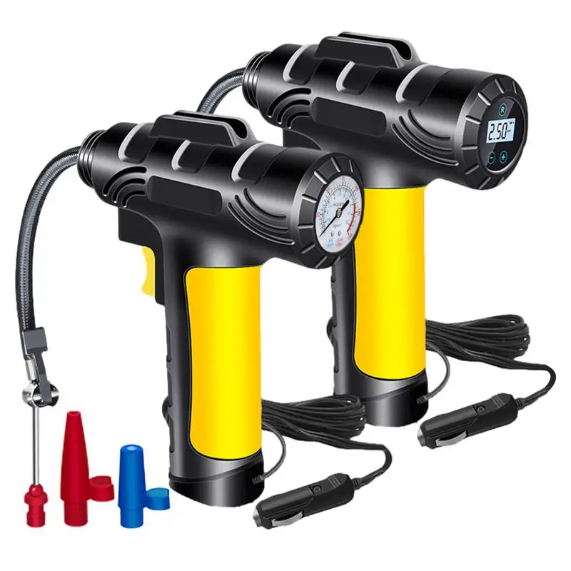 

Digital Electric Tyre Pump Digital Car Inflatable Pump Electric Tire Air Compressor Pump Accurate Measurement Car Tire Pump
