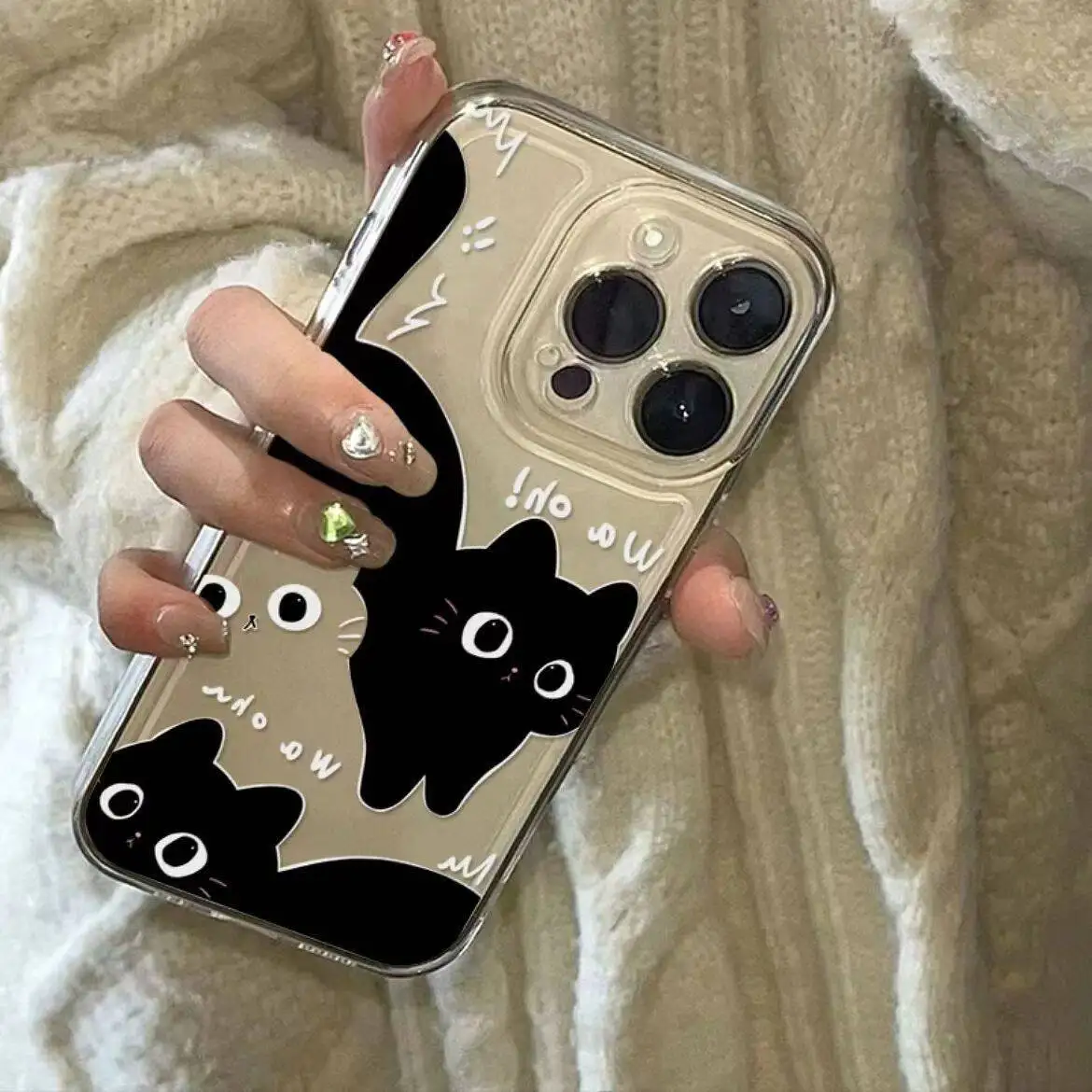 Adorable Kitty Design Phone Case