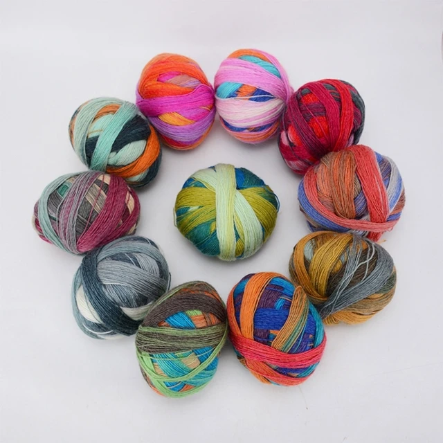  Wool Yarn Ball Thread Knitted Threads Soft and