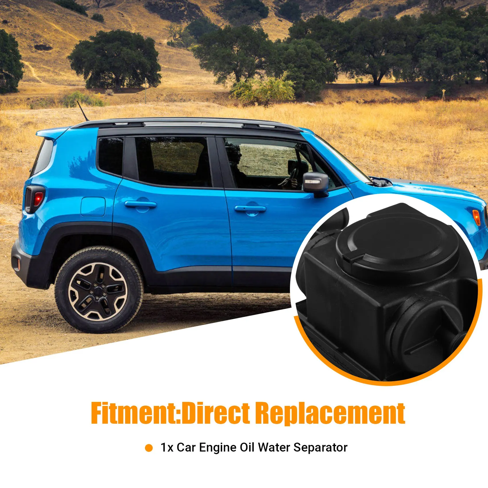 Car Engine Oil Water Separator 55235160 68328350AA for Jeep Renegade 2015-Engine Accessories&mdash;L49A