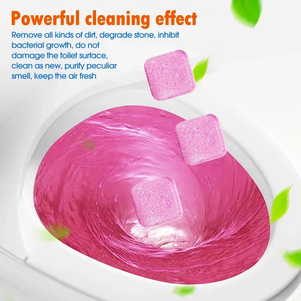 Toilets Cleaning Effervescent Tablet Toilet Cleaner Deodorant Remover Urine Stain Yellow Dirt Home Batnroom Cleaning 3-20Pcs toilet cleaner tablets