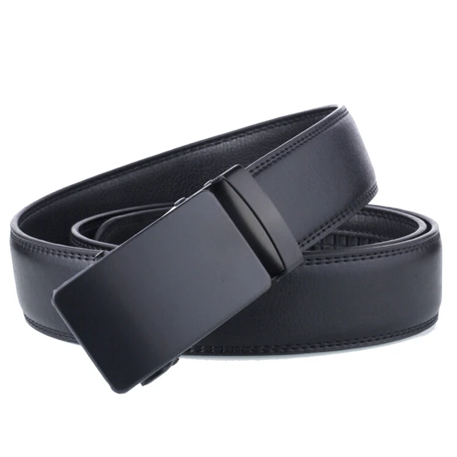 New Famous Belt Men Top Quality Genuine Luxury Leather Belts Men,Strap Male  Metal Automatic Buckle Men's Belts LY136-1705-1 - AliExpress