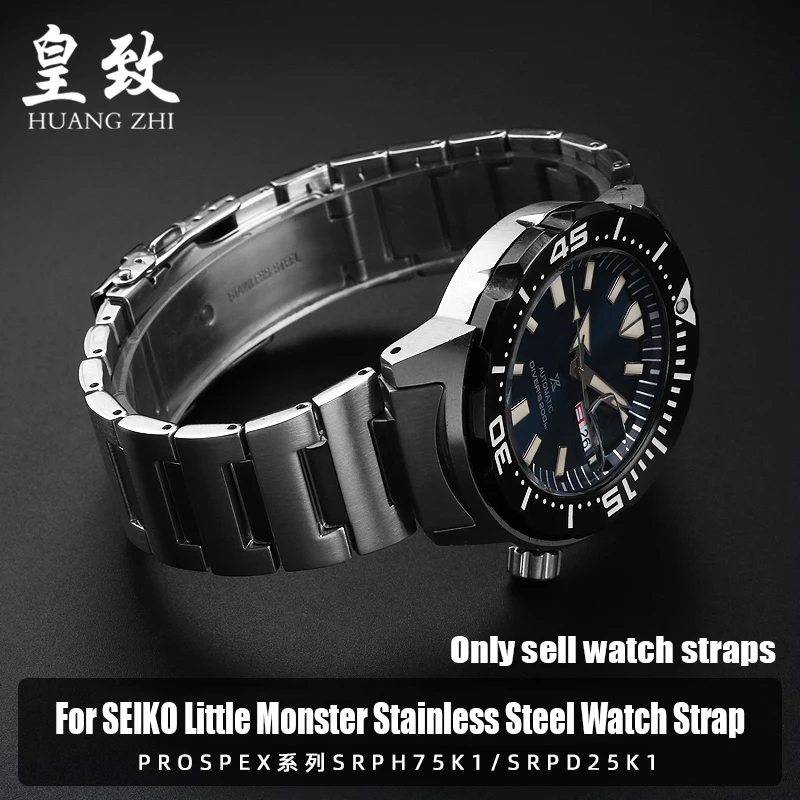 Per Seiko Precision Monster Steel Watch Band Serie Prospezione Srph75K1 Srpd25K1 Cinturino Per Orologio Da Uomo In Acciaio Inossidabile Bracciale Da 2