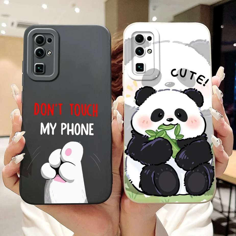 Lovely Cartoon Shockproof Phone Case - Stylish Protective Cover for Huawei Honor 30 Series