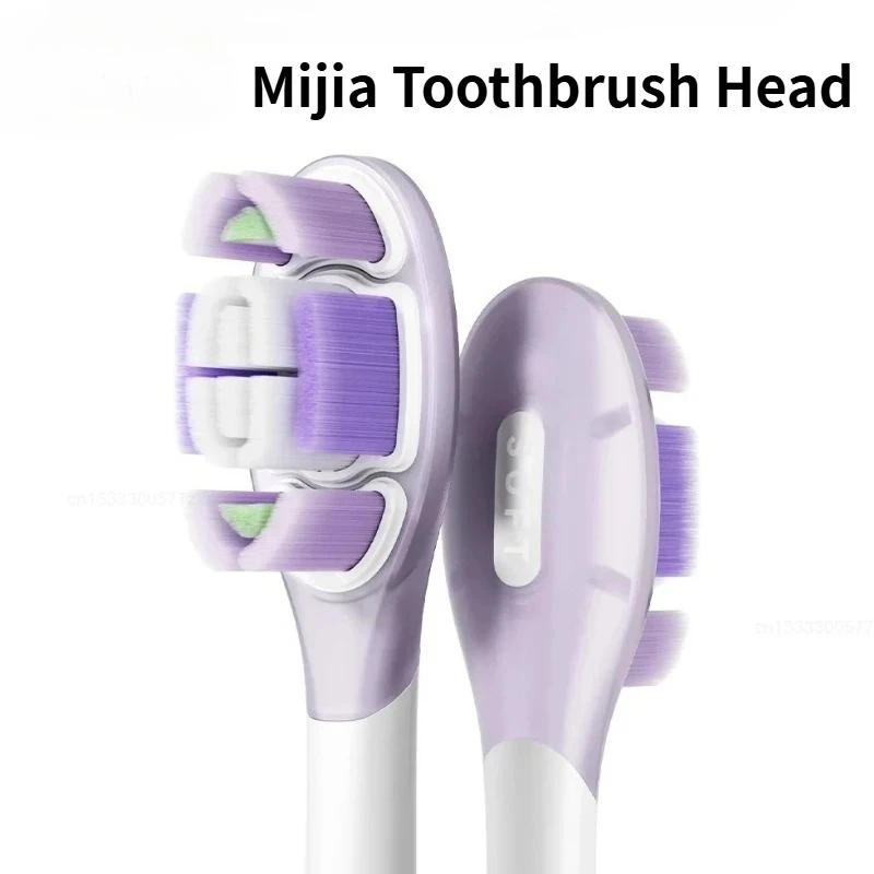 Mijia Elektrische Zahnbürste Bürstenkopf für Mijia Sonic Vibration Elektrische Zahnbürste Pro Wasserdichte Ersatzbürstenköpfe