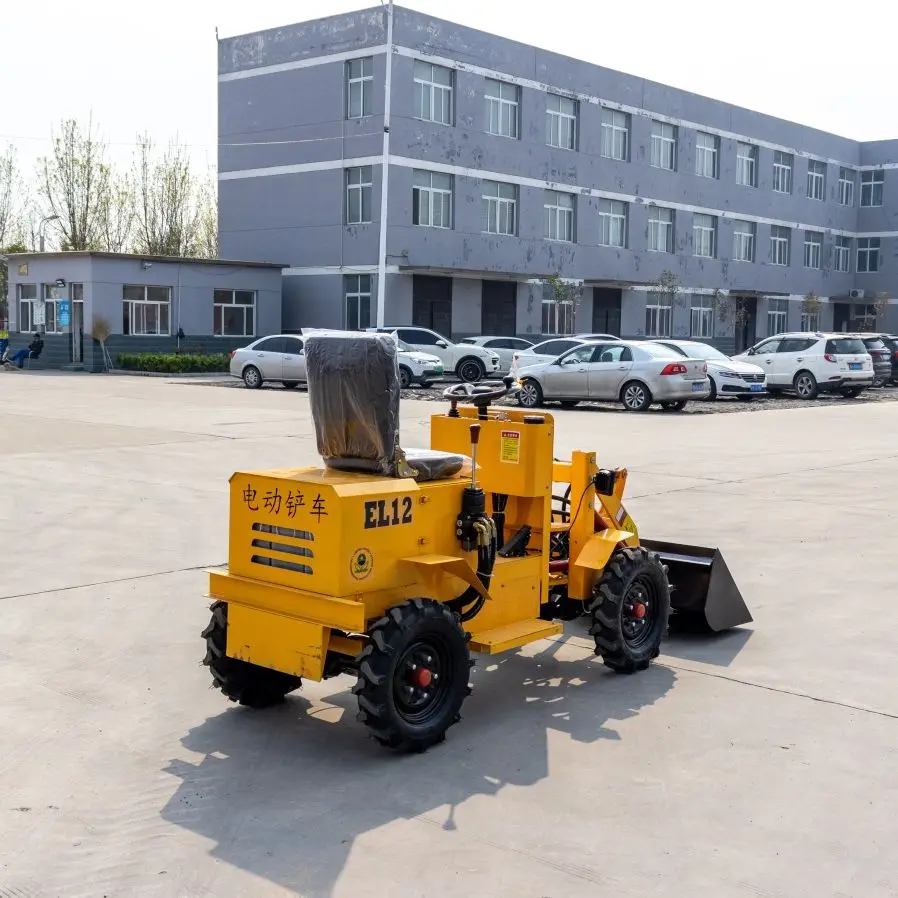 

2022 Hot Sale Zl908 Mini Electric Wheel Loader 1Ton Wheel Backhoe Loader For Sale