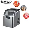 30KG Commercial Intelligent Ice making machine Thickness adjustable Household Ice cube Maker Automatic water inlet Cleaning 8.2L 2