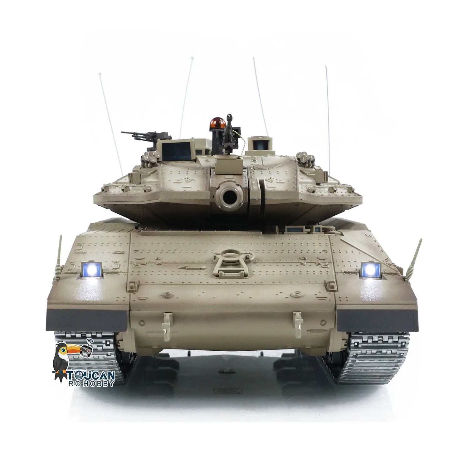 Heng Long 1/16 Remote Control Tank IDF Merkava MK IV Professional Edition Pro Ver Metal Wheels Barrel Recoil Remote Control Car 2