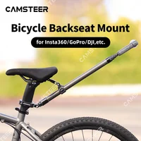 Camsteer – support de siège arrière de vélo, vue de 3ème personne GoPro 13 12 supports de caméra pour Insta360 X5 X4 AcePro DJI Osmo360 Action 6 5Pro 1