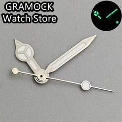 Luminous Silver and Dual - Tone Green & Blue Watch Hands (Green)