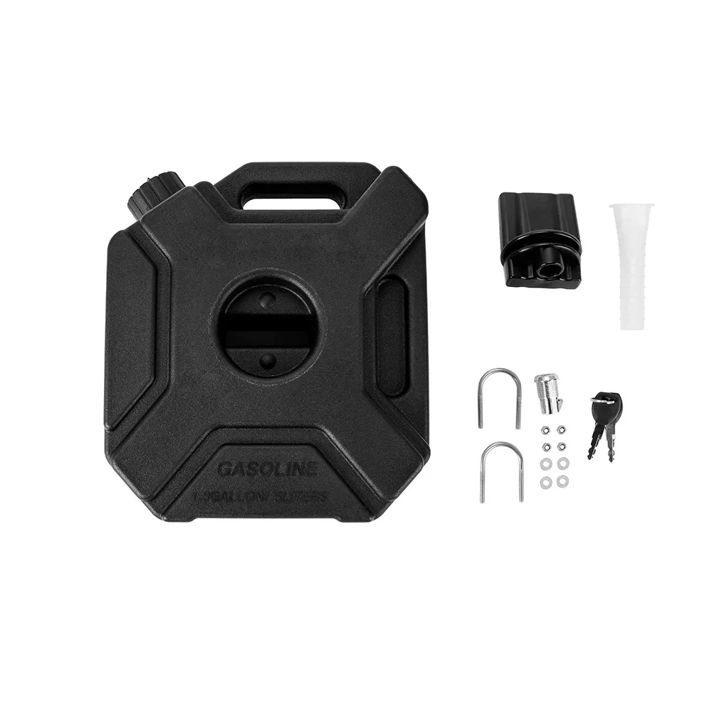 5L 오토바이 예비 오일 탱크 엔진 유체 컨테이너 액세서리 오토바이 외부 드라이버 어드벤처 자동차 애호가용