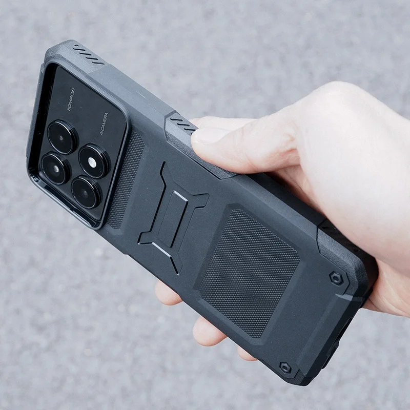 Fatbear [Per Miui Xiaomi Redmi K70 / K70 Pro] Custodia Morbida Per Armatura Antiurto Robusta Di Grado Militare Tattico