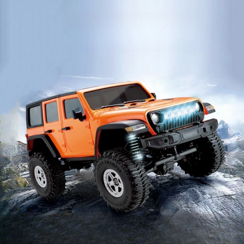 2024 New Electric Remote Control Car Toy Wrangler Model Off-road Jeep Children's Remote Control Four-wheel Drive Toy Car 6