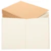 12PCS A6 Kraft Notebooks Kraft Paper Notebooks Blank Cover Kraft Journals for Students Home Office Supplies £¨ 140X100MM £© 1