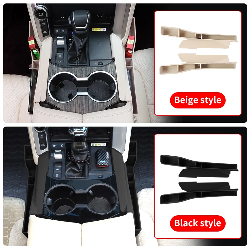- For Toyota Land Cruiser 300 LC300 Upgraded Seat center console Storage Box Interior Modification Accessories Tuning