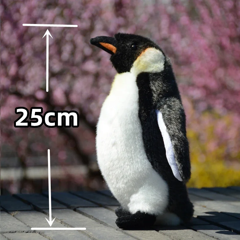 Emperor Penguin High Fidelity Anime Cute Plushie Penguin Plush Toys Lifelike Animals Simulation Stuffed Doll Toy Gifts For Kids 2