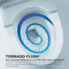 Drake Bathroom-Hardware Cotton Whitetem may ship in more than one box and may arrive separatel Quiet flushing every time 6